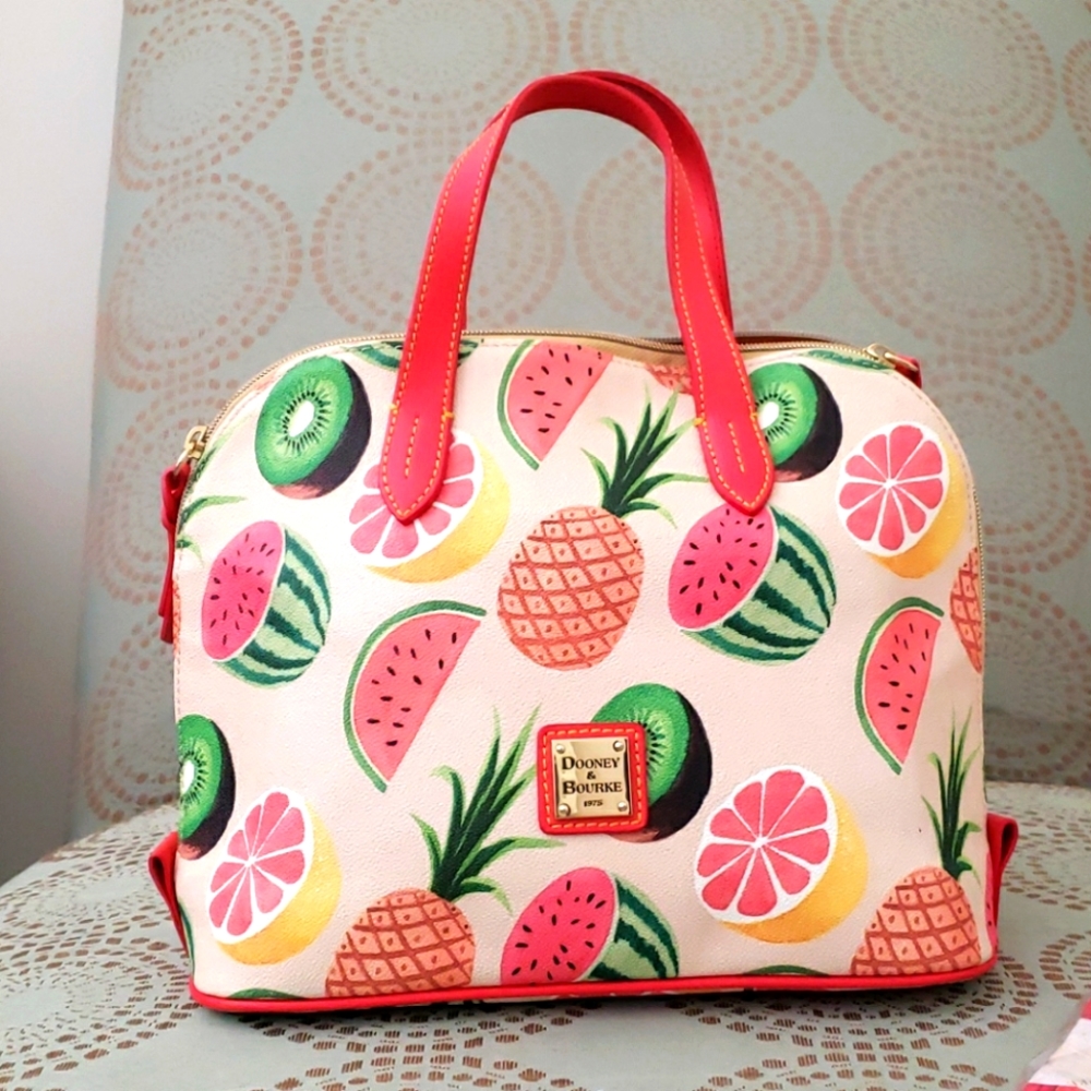 Dooney & Bourke Fruit Print Purse